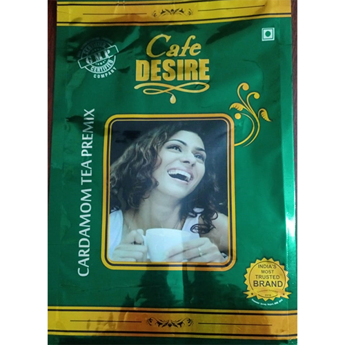 Cardamom Tea Premix Printed Laminated Film Pouches For Packaging