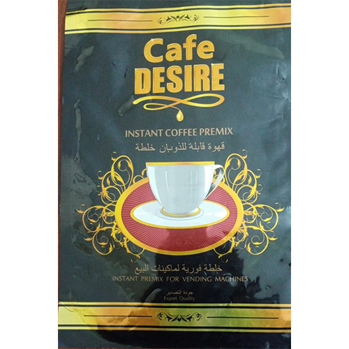Instant Coffee Printed Laminated Film Pouches For Packaging