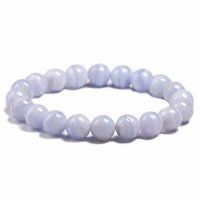 Blue Lace Agate Stone Bracelet