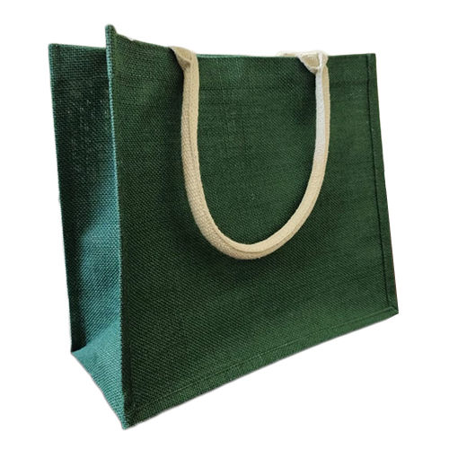 Dyed Jute Green Bag