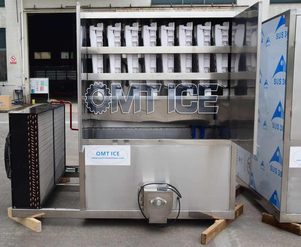 2000kg/24hrs Industrial  Cube Ice Machine