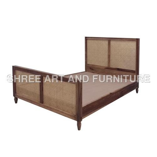 cane weaving bed By SHREE ART AND FURNITURE