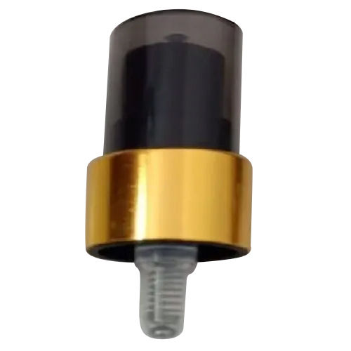 Plastic Black And Golden Fine Mist Sprayer