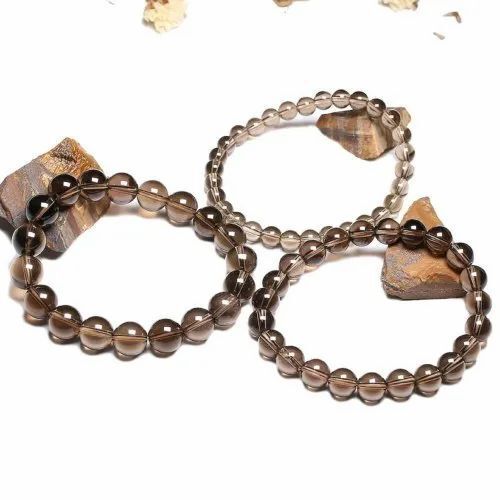 Smoky Quartz Stone Bracelet