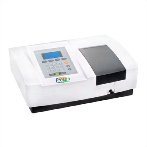 Single Beam Uv Visible Spectrophotometer Equipment Materials: Plastic