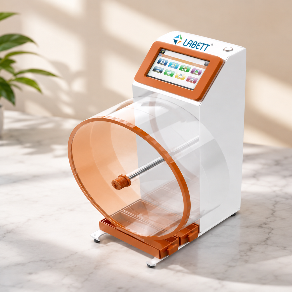Microprocessor Based Friability Test Apparatus - Color: Multicolor