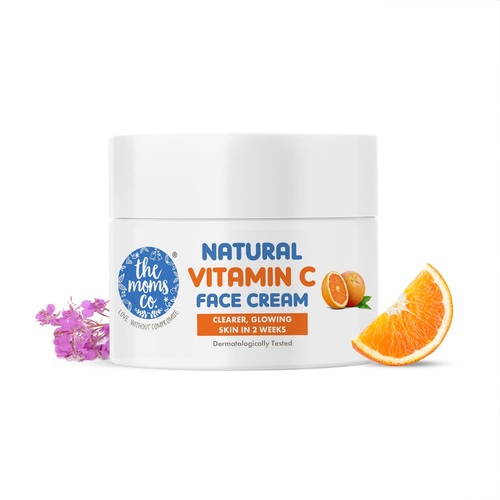 The Moms Co Vitamin C Face Cream 50 Gms Age Group: Adult