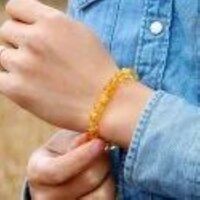 Yellow Citrine Stone Bracelet