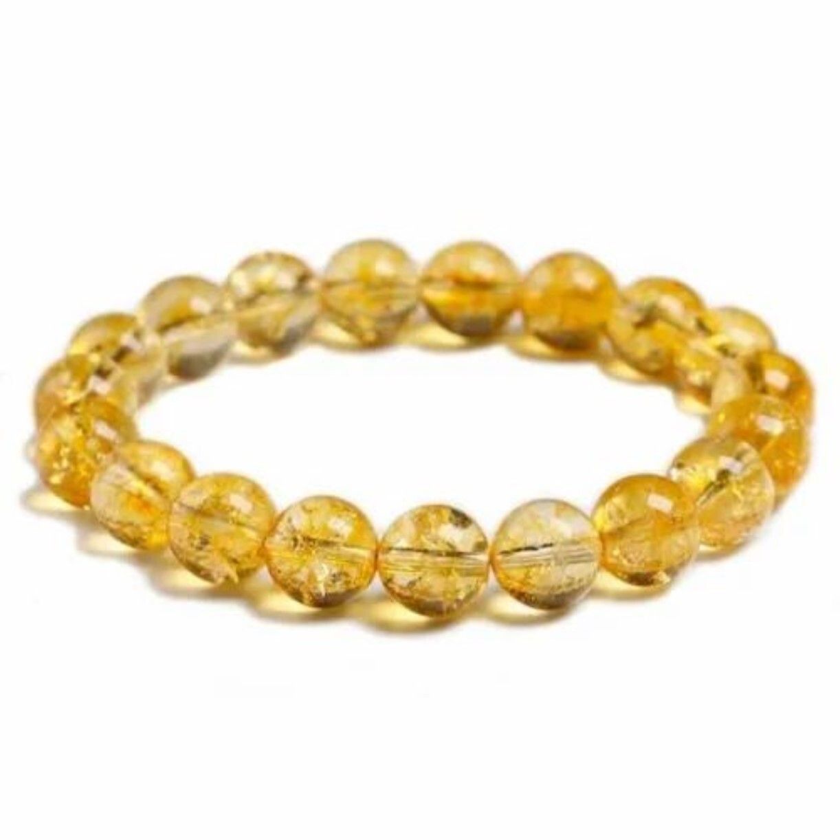 Yellow Citrine Stone Bracelet