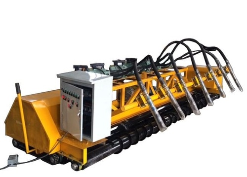 Road paver machine