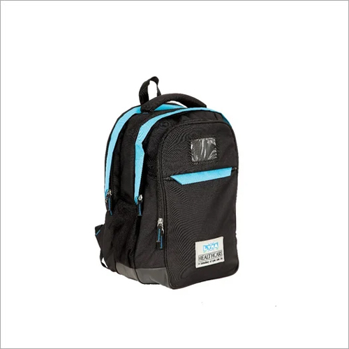Black And Blue Corporate Promotional Backpack
