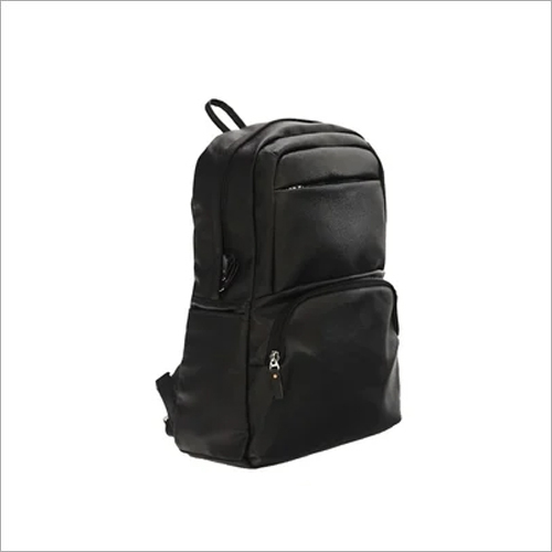 Black Leather Backpacks