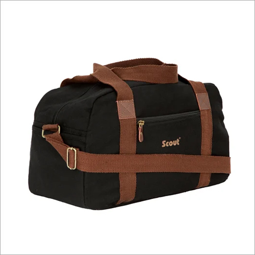 Black Canvas Duffle Bags