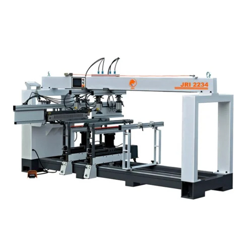 Three Head Multiple Boring Machine - Stainless Steel, Semi-Automatic,  High Speed Precision | Pneumatic Clamping, Smart Touch PLC, LED Display, Tailor-Made Solutions