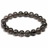 Black Tourmaline Stone Quartz Bracelet