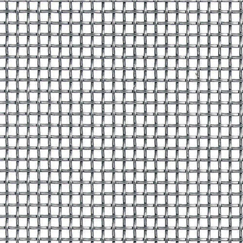 Stainless Steel Crimping Wire Mesh - Grade 304/316, Polished Surface, Silver Color | Square Hole Design, Corrosion Resistant, Durable Strength