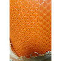 Hexagonal Shape Pvc Net - Pvc, Lightweight And Flexible, Orange, Ageing Resistant, Polished Surface Treatment, Versatile Applications