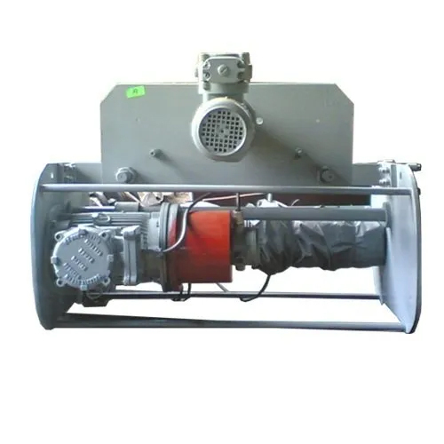 Grey Flame Proof Wire Rope Hoist