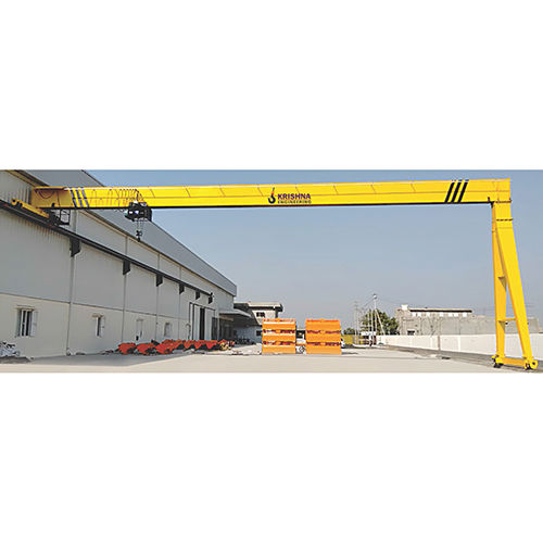 50 Ton Semi Gantry Eot Crane Size: Different Available