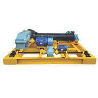 Industrial Hoist Crab - Mild Steel, Different Size, Yellow | New Condition, 1 Year Warranty, Ideal For Industrial Applications