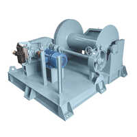 Silver Industrial Electric Winch