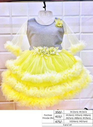 Girls fancy party wear