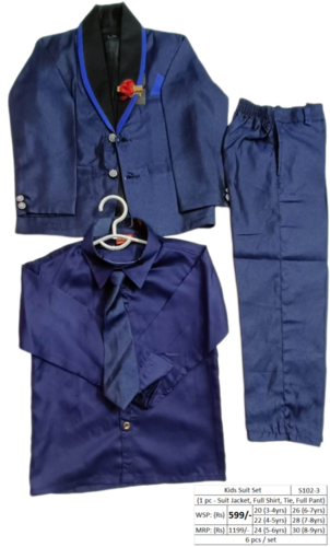 Boys Suit-30 Age Group: 3-9 Years