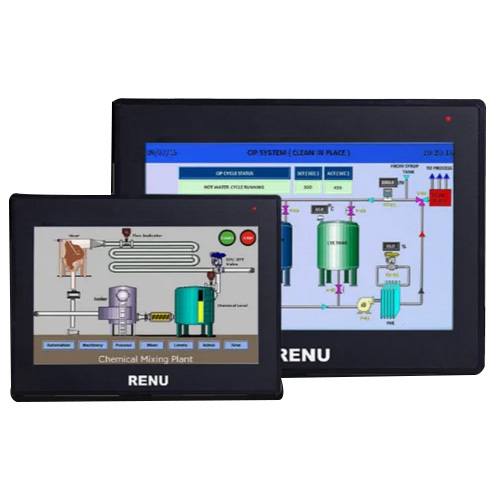Black Renu Fp2043t-v2 Hmi Panel