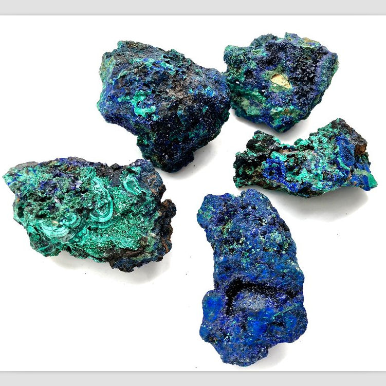 Malachite Azurite Rough Stones