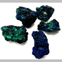 Malachite Azurite Rough Stones