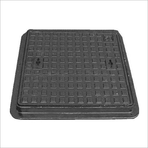 PVC Chamber Cover - Iron Square Design | Suitable for Tank Applications, No Lock Feature