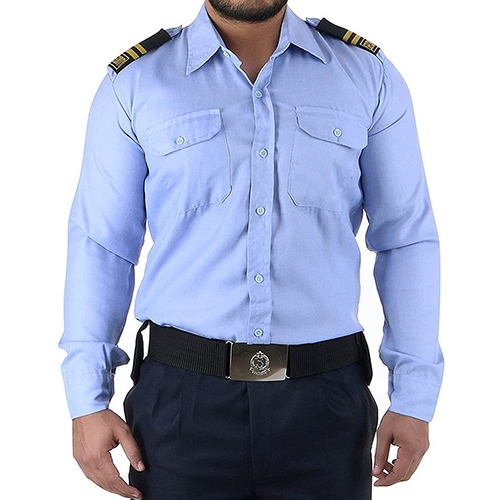 Security Uniform Fabric - Cotton Material Plain Texture Various Colors Available | Washable and Durable for Everyday Use