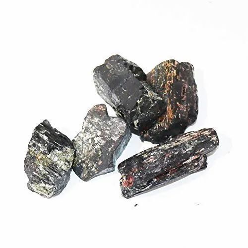 Black Tourmaline Rough Stone