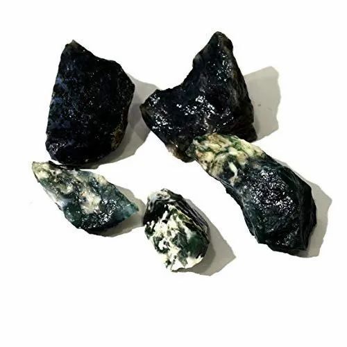 Moss Agate Rough Stones