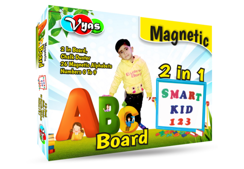 Magnetic ABC Board In (Freash Colour