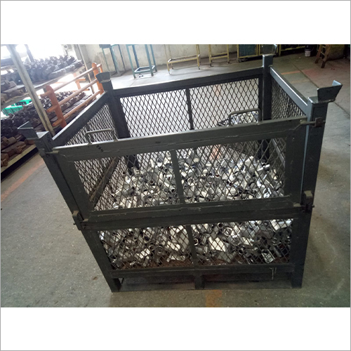 Mild Steel Casting Storage Trolley
