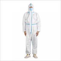 Disposable Non-woven Plastic Coverall Scrub Suits - 15mm Length, White Color | Effective Isolation, High Breathability, Uv-light Disinfecting