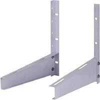 Split Ac Stand - Steel, 2 Mm Thickness | Silver Color, 160 Kg Load Capacity, 6-way Powder Coating For Rust Prevention, Easy Setup