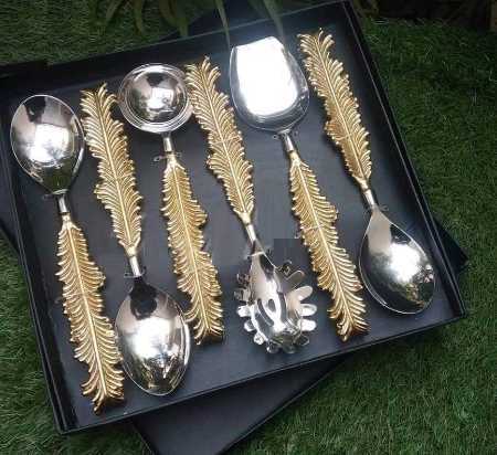 Feather Design Cutlery