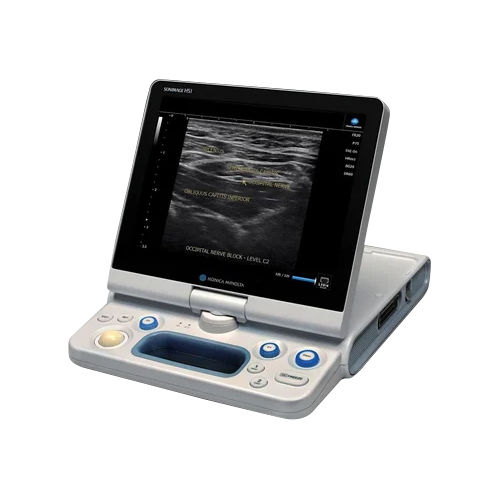 Stainless Steel Portable Konica Minolta Hs1 Ultrasound Machine