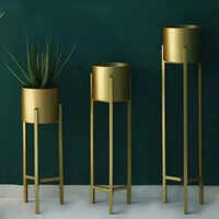 Durable Iron Flower Pot Set