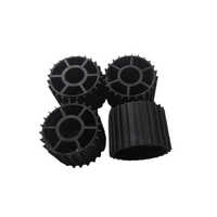 Black Mbbr Fab Media - Plastic, Customized Size | Durable Microfiber, High Protected Surface Area For Microorganisms In Water Treatment