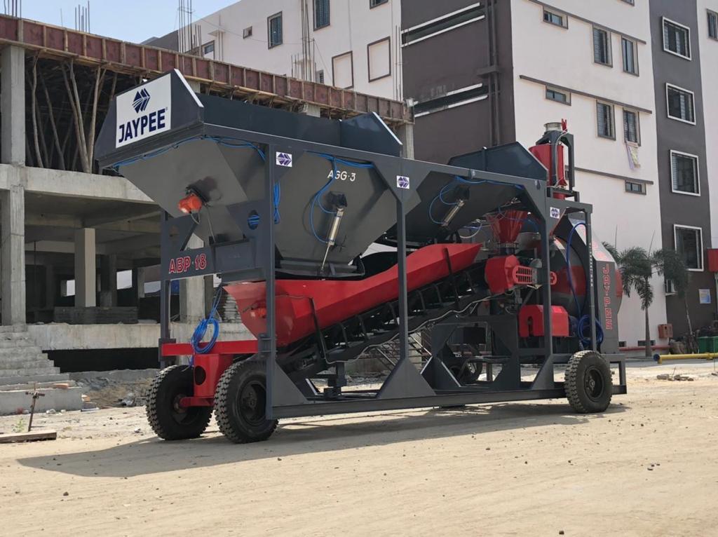 Jaypee Automatic Batching Plant-18 (Reversible-Drum)