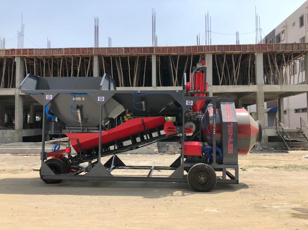 Jaypee Automatic Batching Plant-18 (Reversible-Drum)