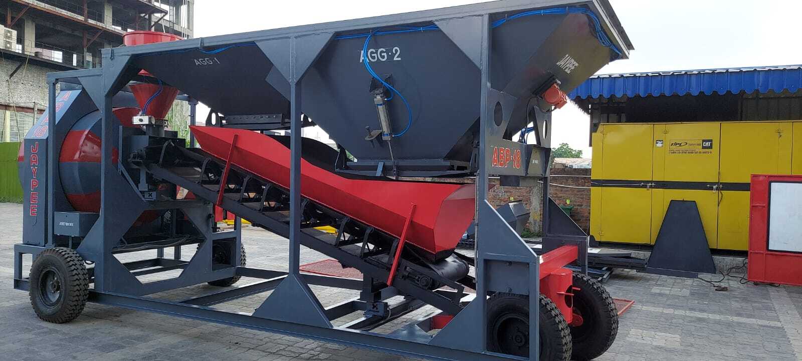 Jaypee Automatic Batching Plant-18 (Reversible-Drum)