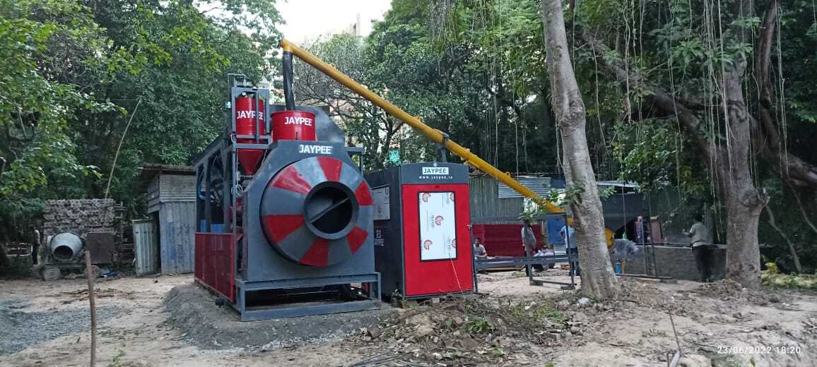 Jaypee Automatic Batching Plant-18 (Reversible-Drum)
