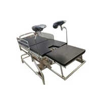 Telescopic Labour Table - Steel Material, Various Sizes Available | Durable Indian Style Hospital Table, Easily Foldable