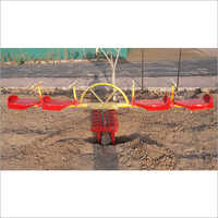 Mild Steel Four Seater Spring See Saw