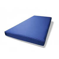 Hospital Bed Mattress - Foam, Single Size, Blue Cotton Fabric | Soft Hardness, Non-woven Technics, Dirt Resistant, Comfortable