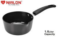 NIRLON Hard Anodized Sauce Pan with Bakelite Handle 1.6 Liter